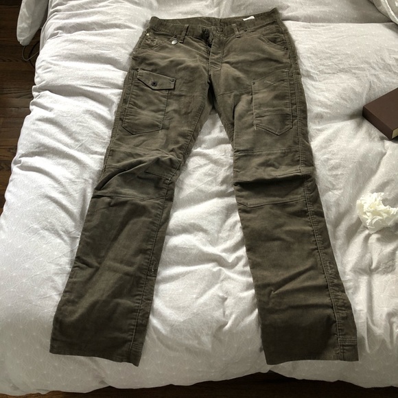 g star corduroy pants